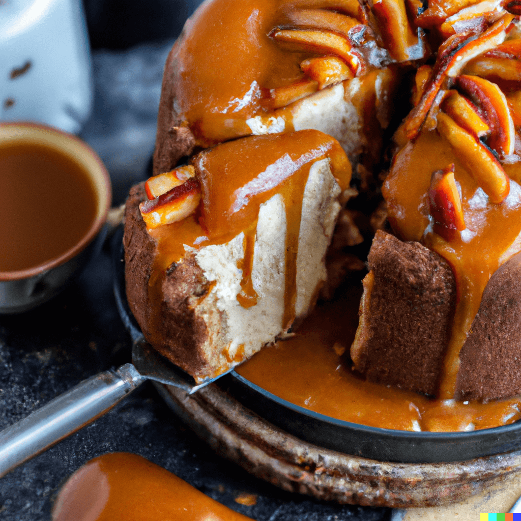 Apple Spice Cake With Caramel Frosting Recipe (1)