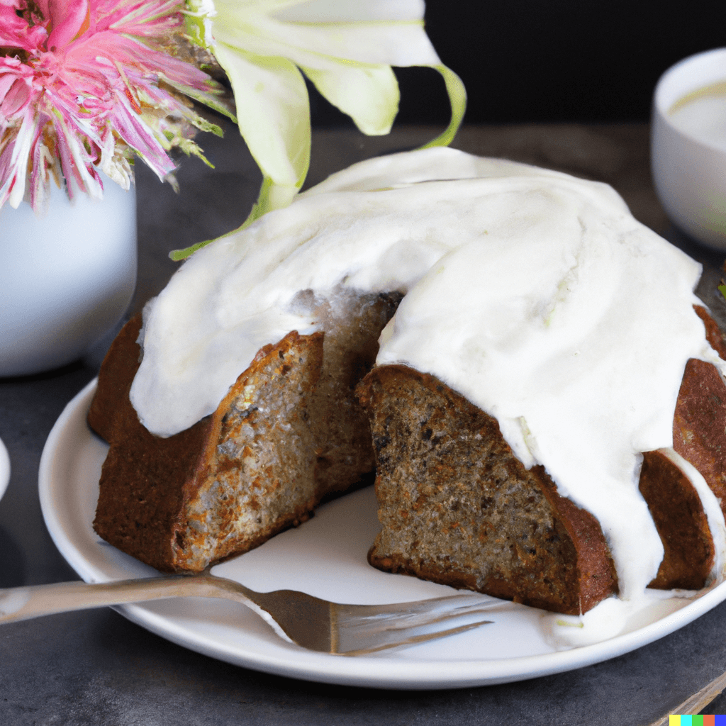 Banana Bread Cake With Cream Cheese Frosting (1)