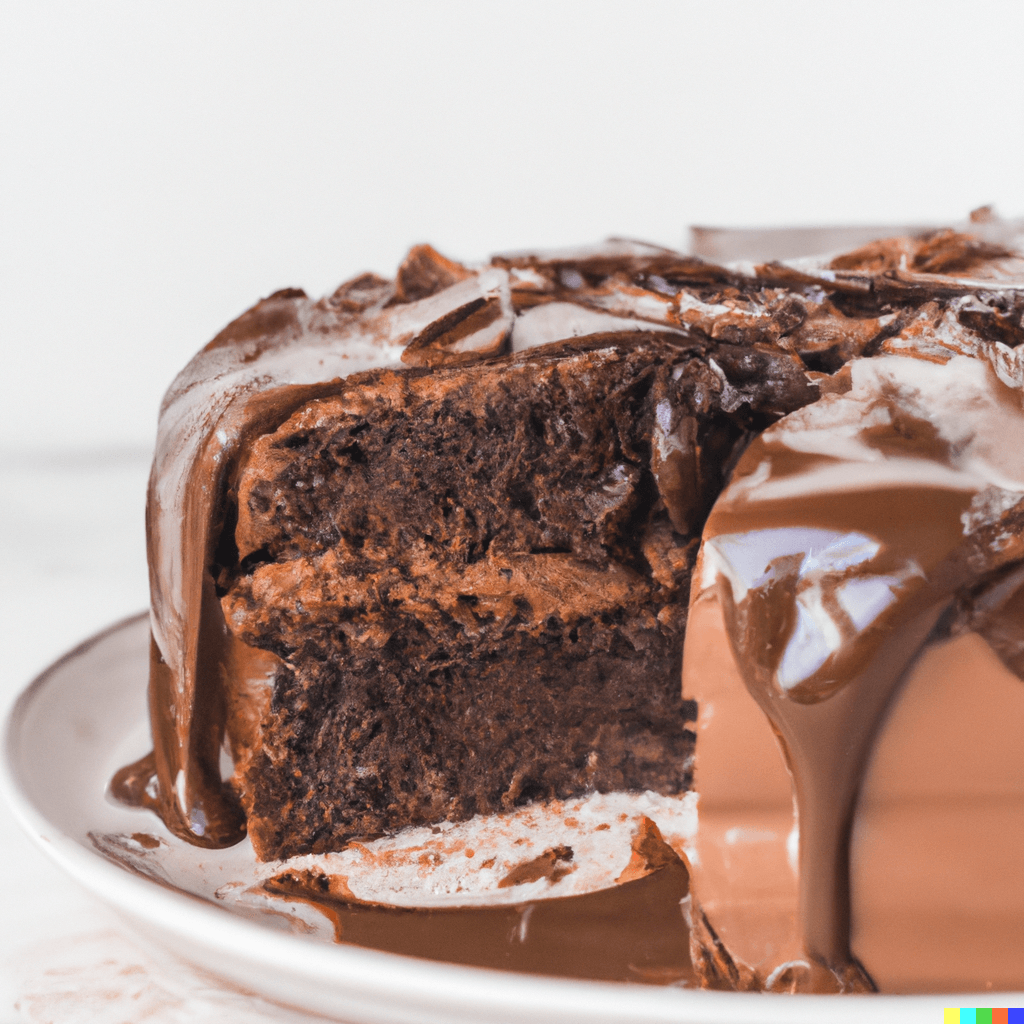 Chocolate Fudge Cake With Chocolate Ganache Recipe